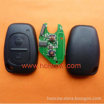 Renault Clio&Kangoo 2 button remote key with 433Mhz and 7946 Chip (After 2000 year car)